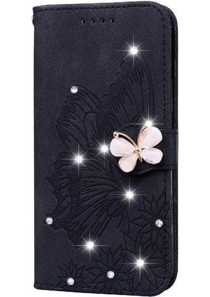 Xiaomi Poco M6 4g Için Flip Case Deri Cüzdan Kickstand Koruyucu Büyük (Yurt Dışından)