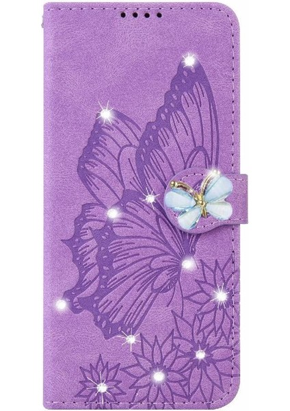 Xiaomi Poco M6 4g Için Flip Case Deri Cüzdan Kickstand Koruyucu Büyük (Yurt Dışından)