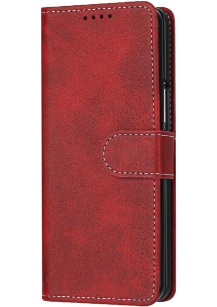 Samsung Galaxy Z Için Flip Case ile 4 5g Kickstand Saf Renk Kat (Yurt Dışından)