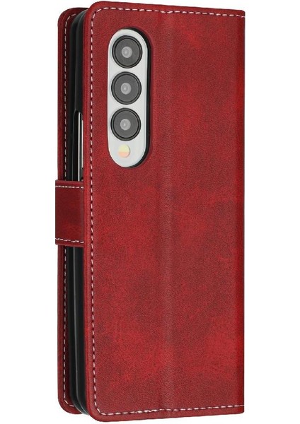 Samsung Galaxy Z Için Flip Case ile 4 5g Kickstand Saf Renk Kat (Yurt Dışından)