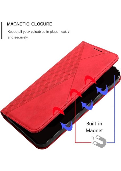 Samsung Galaxy A06 Cüzdan Kickstand Pu Deri Kart Için Flip Case (Yurt Dışından)