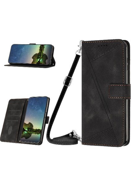 Samsung Galaxy Z Için Telefon Kılıfı Fold 6 5g Kart Yuvası Kickstand Deri (Yurt Dışından)