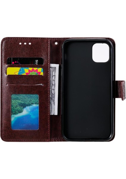Xiaomi Poco M6 4g Için Flip Case Pu Deri Kickstand Cüzdan Kılıf Totem (Yurt Dışından)