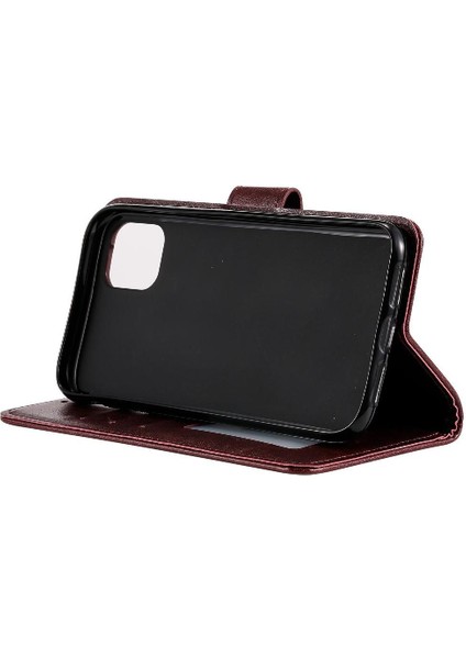 Xiaomi Poco M6 4g Için Flip Case Pu Deri Kickstand Cüzdan Kılıf Totem (Yurt Dışından)