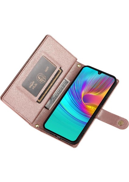 Samsung Galaxy A16 Için Flip Case Standı Crossbody Kayış Iş Cüzdan (Yurt Dışından)