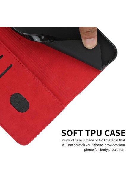 Xiaomi Poco M6 4g Kickstand Kart Ekleme Cüzdan Pu Deri Için Flip Case (Yurt Dışından)