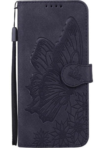 Xiaomi Poco M6 4g Için Flip Case Cüzdan Manyetik Closu Pu Deri Büyük Kart (Yurt Dışından)