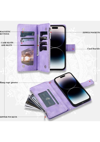 Xiaomi Poco M6 4g Kickstand Kılıf El ile Birden Fazla Kart Getirmek (Yurt Dışından)