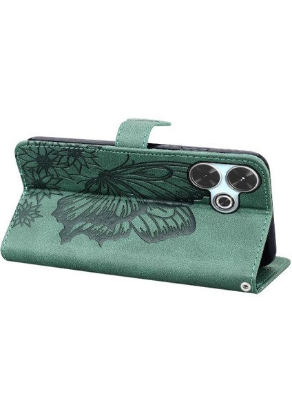 Xiaomi Poco M6 4g Için Flip Case Cüzdan Manyetik Closu Pu Deri Büyük Kart (Yurt Dışından)