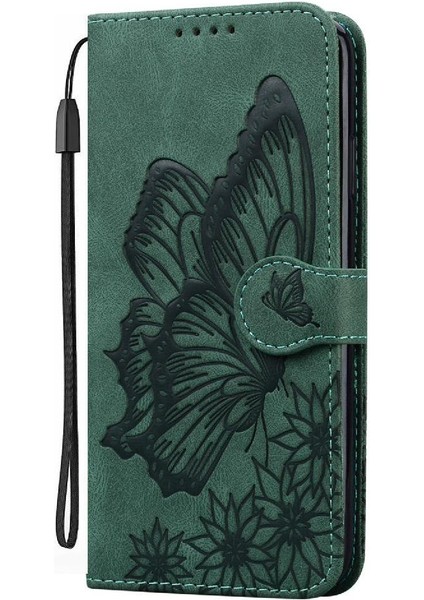 Xiaomi Poco M6 4g Için Flip Case Cüzdan Manyetik Closu Pu Deri Büyük Kart (Yurt Dışından)