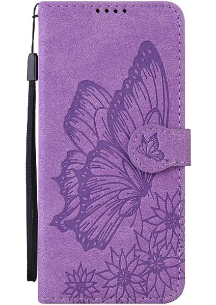 Xiaomi Poco M6 4g Için Flip Case Cüzdan Manyetik Closu Pu Deri Büyük Kart (Yurt Dışından)
