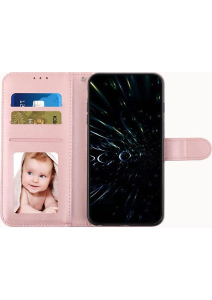 Xiaomi Poco M6 4g Yan Toka Için Flip Case Tam Koruma Kartı Pu (Yurt Dışından)