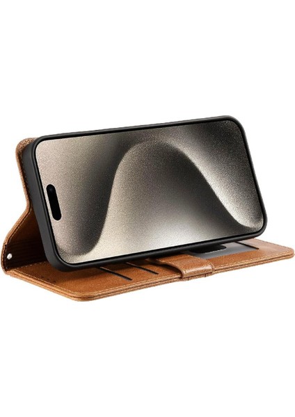 Xiaomi Poco M6 4g 6 Kart Yuvaları Için Flip Case Pu Deri Cüzdan Kickstand (Yurt Dışından)