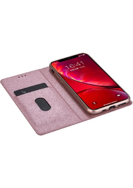 Glitter Flip Case IPhone 11 Pro Max Flip Case Cüzdan Kart Tutucu Pu (Yurt Dışından)