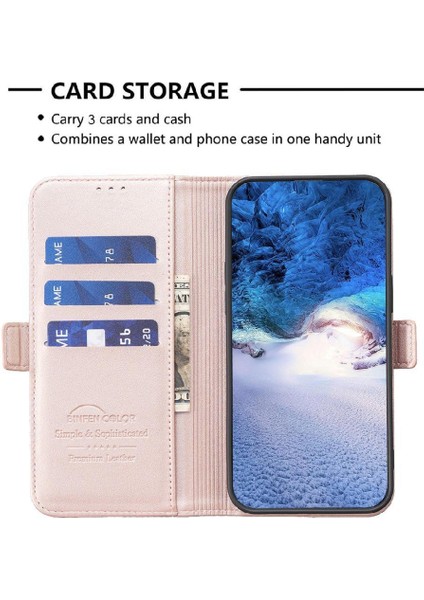 Xiaomi Poco X3 Nfc Kickstand Darbeye Tpu Iç Kabuk Kartı Için Flip Case (Yurt Dışından)