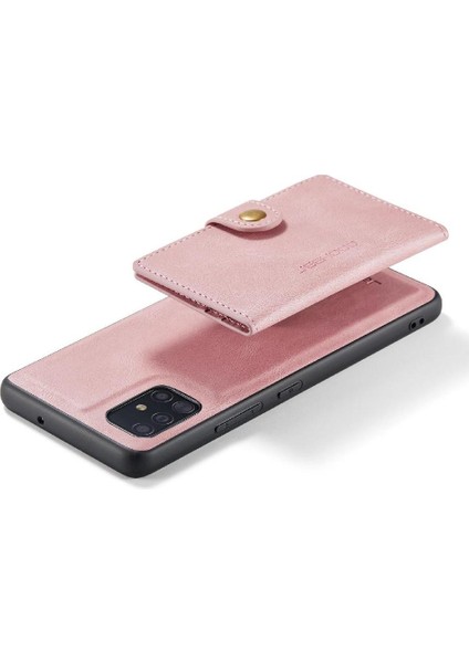 Samsung Galaxy A51 5g Için Kılıf Ayrılabilir Manyetik Tasarım Standı Kart Sahibi (Yurt Dışından)