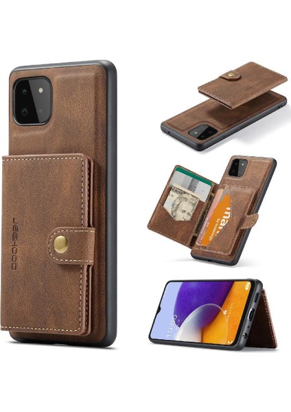 Samsung Galaxy A22 5g Cardholder Magsafe Ayrılabilir Manyetik Kılıf (Yurt Dışından)