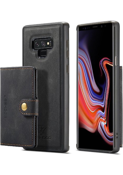 Samsung Galaxy Not 9 Kart Sahibi Ayrılabilir Manyetik Tasarım Standı Için Kılıf (Yurt Dışından)