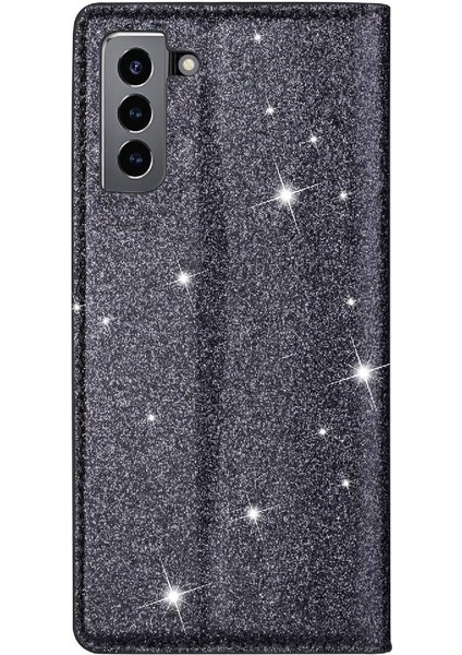 Samsung Galaxy S21 Fe 5g Için Glitter Flip Case Pu Deri Flip Case Kartı (Yurt Dışından) fırsatları