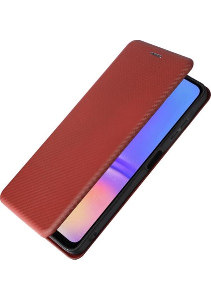 Samsung Galaxy A06 Deri Folio Flip Case Tam Koruma Için Flip Case (Yurt Dışından)
