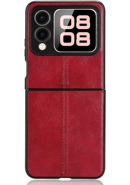 Huawei Nova Flip Için Hafif Durumda Sözleşmeli Tasarım Ince Klasik (Yurt Dışından) modelleri