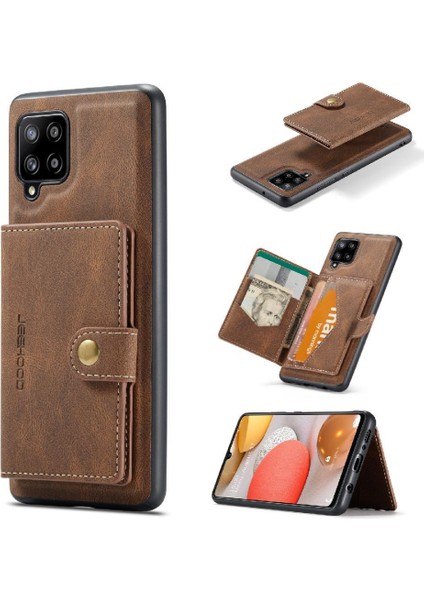 Samsung Galaxy Case 5g Ayrılabilir Manyetik Tasarım Kart Sahibi Standı (Yurt Dışından)