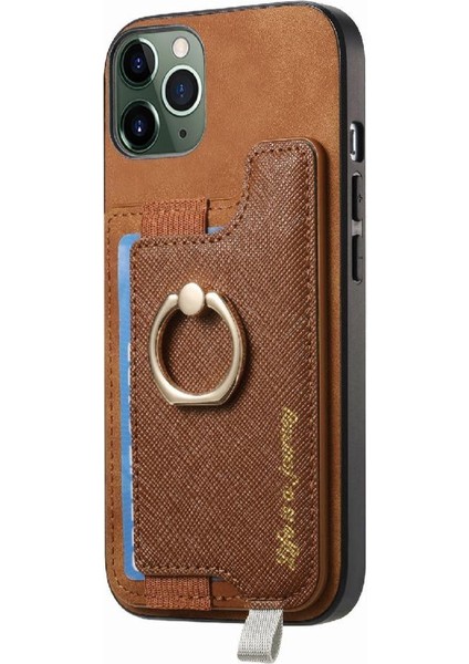 IPhone 11 Için Kılıf Pro Max Manyetik Magsafe Uyumlu Halka Standı Tutucu (Yurt Dışından)