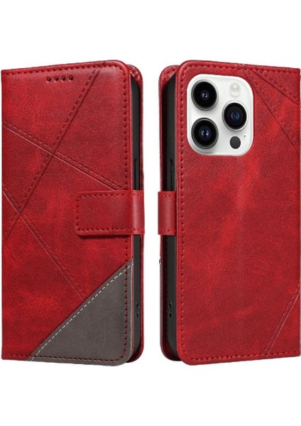 Elmas Telefon ile IPhone 14 Pro Yüksek Kalite ve Kart Yuvası Için Flip Case (Yurt Dışından)