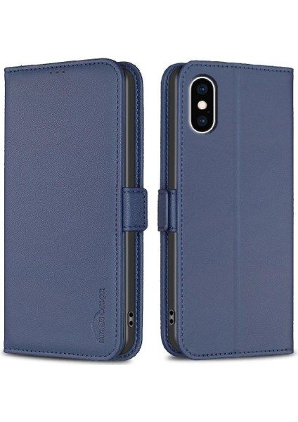 IPhone Xs Max Darbeye Tpu Iç Kabuk Pu Deri Cüzdan Için Flip Case (Yurt Dışından)