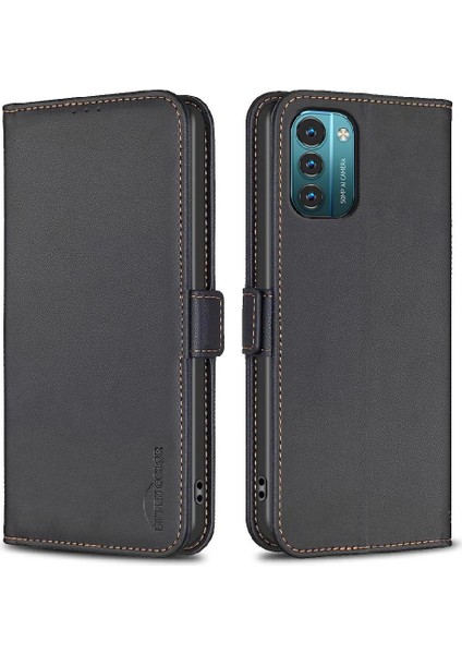 Nokia G21 Manyetik Kart Yuvaları Tutucu Pu Deri Cüzdan Tpu Için Flip Case (Yurt Dışından)