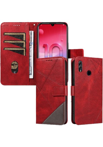 Onur 10 Lite Deri Telefon Koruma Kılıfı Için Flip Case Yüksek Kalite ve (Yurt Dışından)