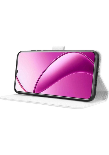 Oukitel C53 Manyetik Cüzdan Kickstand Kart Tutucu Kapak Için Kılıf (Yurt Dışından)