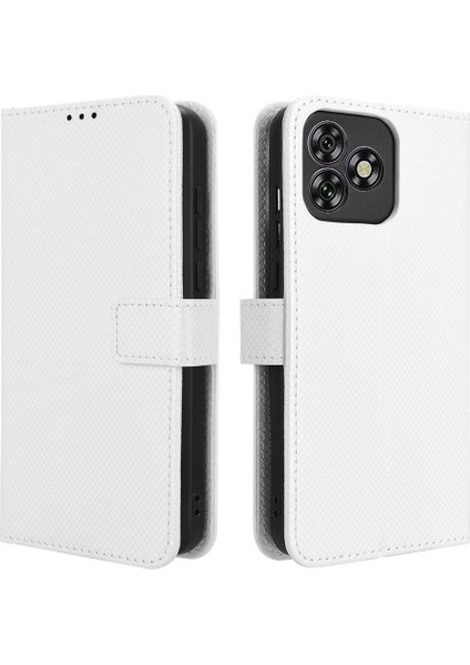 Oukitel C53 Manyetik Cüzdan Kickstand Kart Tutucu Kapak Için Kılıf (Yurt Dışından)