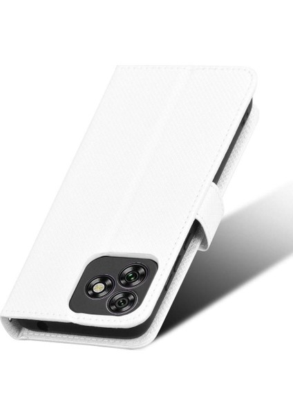 Oukitel C53 Manyetik Cüzdan Kickstand Kart Tutucu Kapak Için Kılıf (Yurt Dışından)