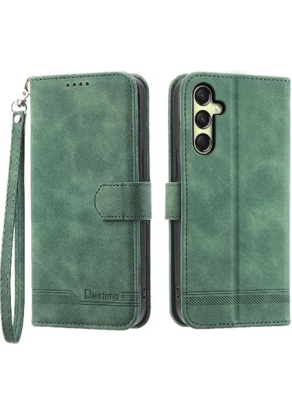 Samsung Galaxy A16 Manyetik Kapatma Kart Yuvaları Nakit Cep Için Flip Case (Yurt Dışından)