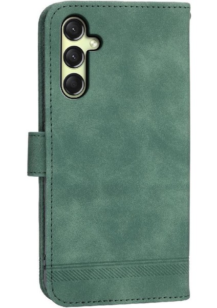 Samsung Galaxy A16 Manyetik Kapatma Kart Yuvaları Nakit Cep Için Flip Case (Yurt Dışından)