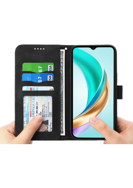 Onur X6B Kart Yuvaları Için Flip Case Bileklik Nakit Cep Manyetik Kapatma (Yurt Dışından) modelleri