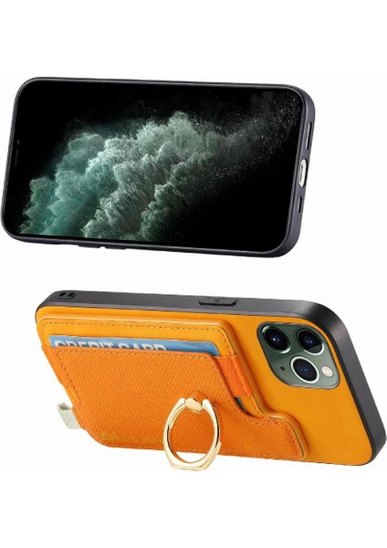 IPhone 11 Için Kılıf Pro Max Manyetik Magsafe Uyumlu Halka Standı Tutucu (Yurt Dışından)