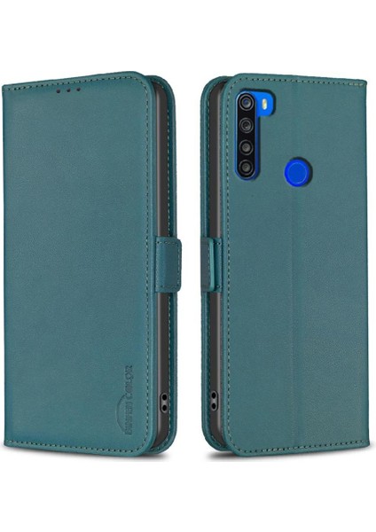 Xiaomi Redmi Not 8t Manyetik Kickstand Kart Yuvaları Tutucu Pu Için Flip Case (Yurt Dışından)