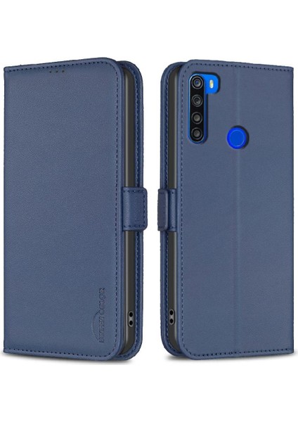 Xiaomi Redmi Not 8t Manyetik Kickstand Kart Yuvaları Tutucu Pu Için Flip Case (Yurt Dışından)