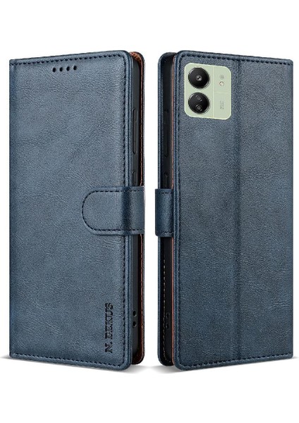 Xiaomi Poco C65 Çift Katmanlı Koruma Manyetik Kapatma Için Flip Case (Yurt Dışından)