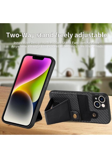 IPhone 14 Için Kılıf Artı Braketi Manyetik Tasarım Standı Fonksiyonu Kart Sahibi (Yurt Dışından) indirimleri