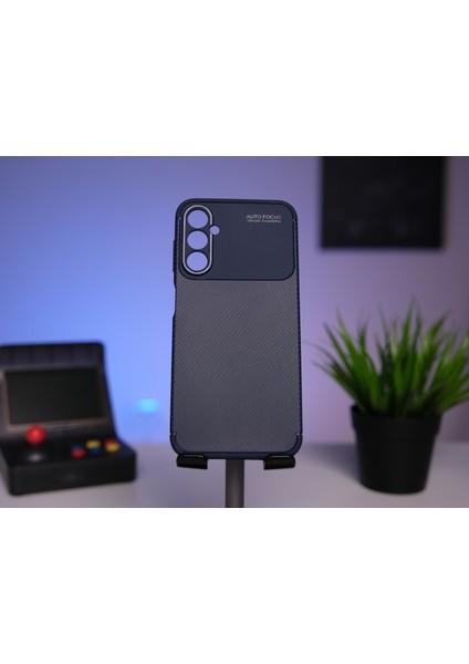 Nero Samsung A14 5g Lacivert Uzun Ömürlü Yumuşak Silikon Kılıf
