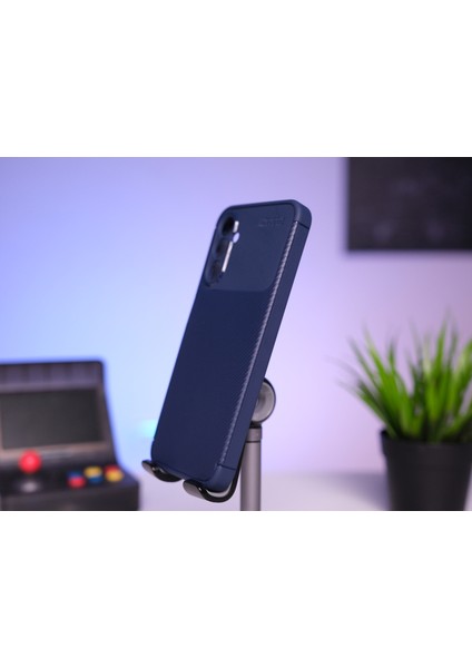 Nero Samsung A14 5g Lacivert Uzun Ömürlü Yumuşak Silikon Kılıf
