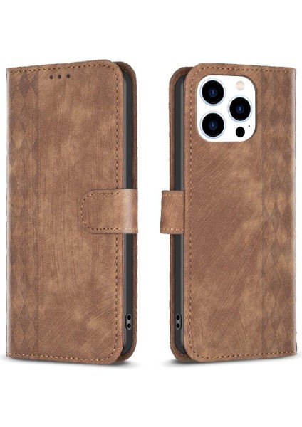 IPhone 15 Için Flip Case Pro Iş Kılıf Kart Yuvaları Tutucu Cüzdan (Yurt Dışından)