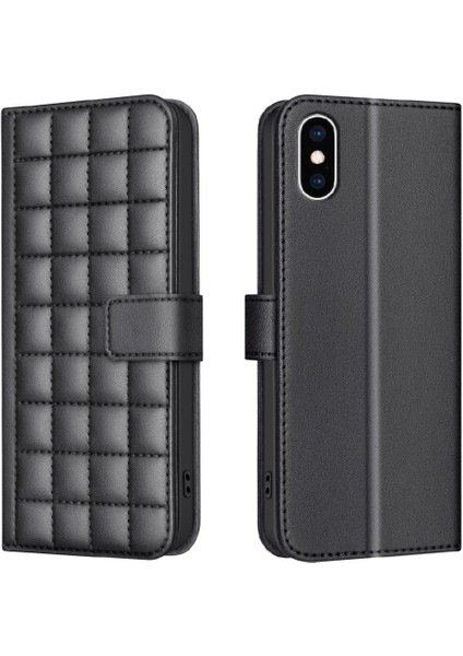 IPhone Xs Max Koruyucu Pu Deri Cüzdan Kart Yuvaları Tutucu Için Flip Case (Yurt Dışından)