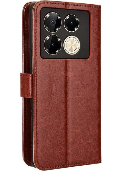 Infinix Not 40 5g Flip Kapak Cüzdan Manyetik Kart Tutucu Için Kılıf (Yurt Dışından) modelleri