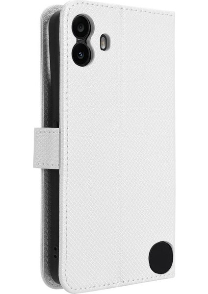 Nothing Kılıf Cmf Telefon 1 Kapak Manyetik Cüzdan Kickstand Kart Tutucu (Yurt Dışından)