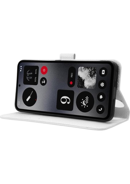 Nothing Kılıf Cmf Telefon 1 Kapak Manyetik Cüzdan Kickstand Kart Tutucu (Yurt Dışından)