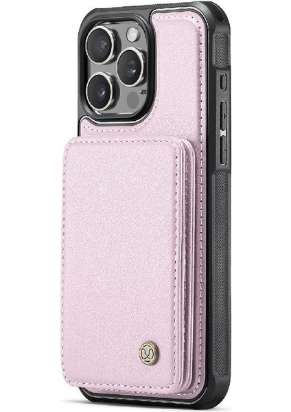 IPhone 15 Için Kılıf Pro Manyetik Standı Fonksiyonu Rfıd Engelleme 2 In 1 (Yurt Dışından) fırsatları